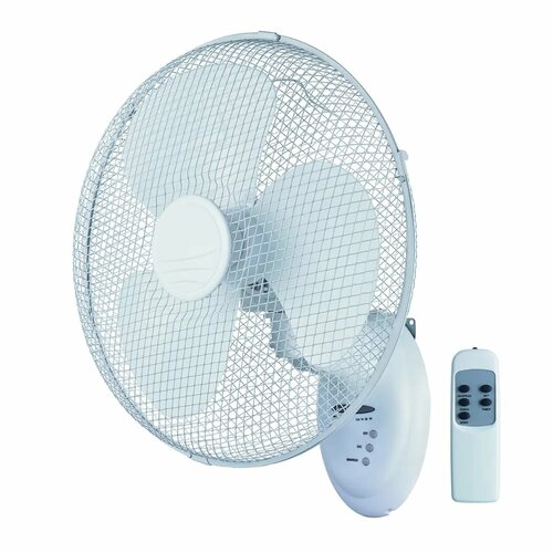 Вентилятор настенный Equation Derby 45 Вт D40 см с пультом управления цвет белый 879500₽