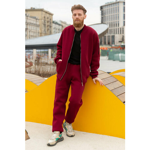фото Костюм магазин толстовок, размер 3xl-56-unisex-(мужской), бордовый