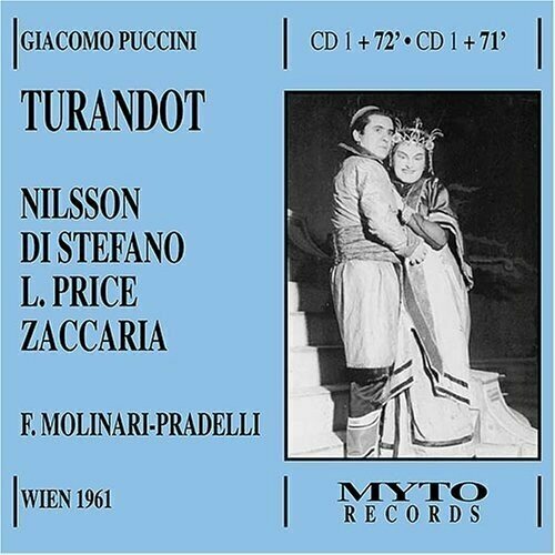 AUDIO CD Giacomo Puccini: Turandot (Nilsson, Di Stefano). 2 CD audio cd gounod faust giuseppe di stefano 1949