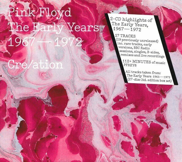 AUDIO CD Pink Floyd: The Early Years 1967-72 Cre / ation