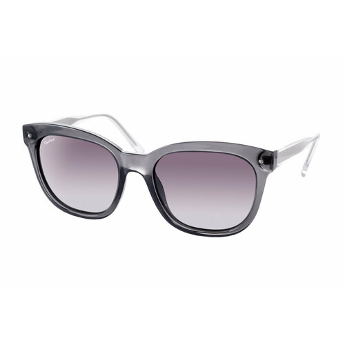 Солнцезащитные очки StyleMark, серый солнцезащитные очки stylemark круглые оправа металл поляризационные с защитой от уф зеркальные устойчивые к появлению царапин синий