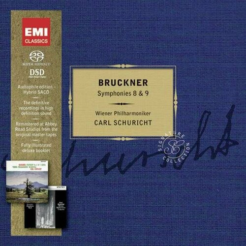 Audio CD Anton Bruckner (1824-1896) - Symphonien Nr.8 & 9 (1 CD) anna netrebko wiener philharmoniker gianandrea n opera arias [lp]