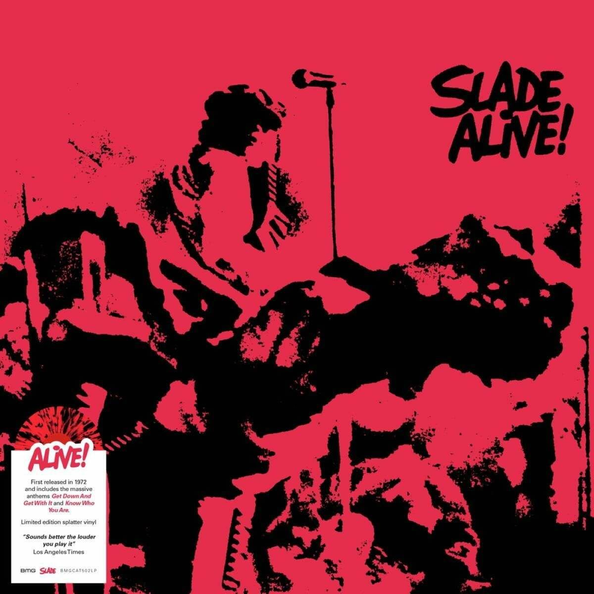 Виниловая пластинка Slade - Slade Alive! (Limited Edition) (Red W/ Black Splatter Vinyl) (1 LP)