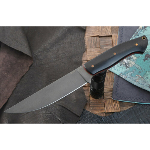 фото Товарищество завьялова нож граф шереметьев н-99, клинок булат, рукоять g-10