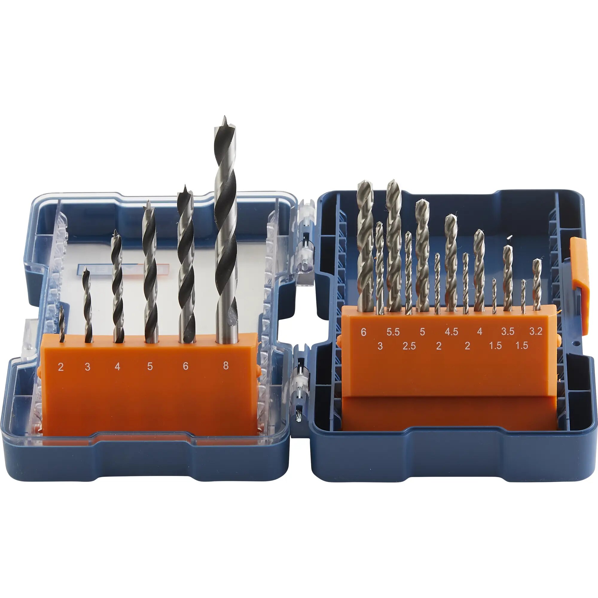 фото Набор сверл Dexter 100-00581, 19 шт.