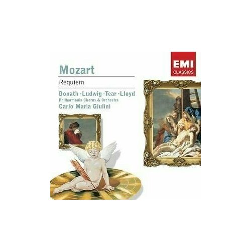 AUDIO CD Mozart - Requiem (Giulini, Philharmonia Chorus and Orchestra) audio cd liszt missa solennis gran festival mass hungarian radio and television chorus budapest symphony orchestra 1 cd