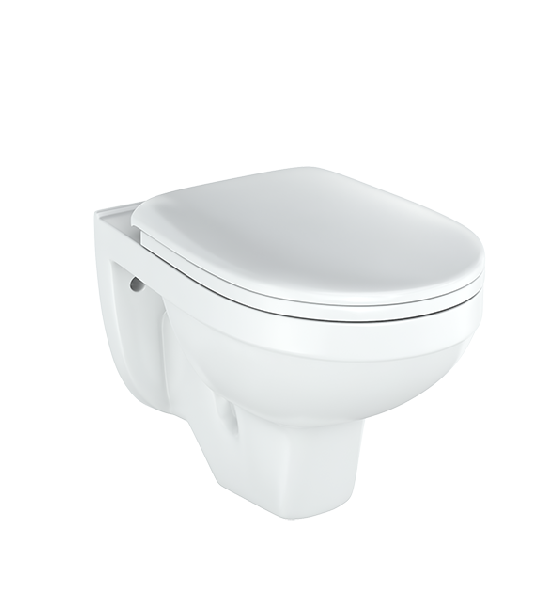 Унитаз подвесной Рио в комплекте с сиденьем полипр. Киров