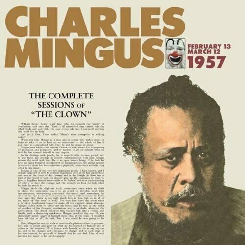 Виниловая пластинка Charles Mingus - The Complete Sessions Of 'The Clown' - Vinyl 180 Gram