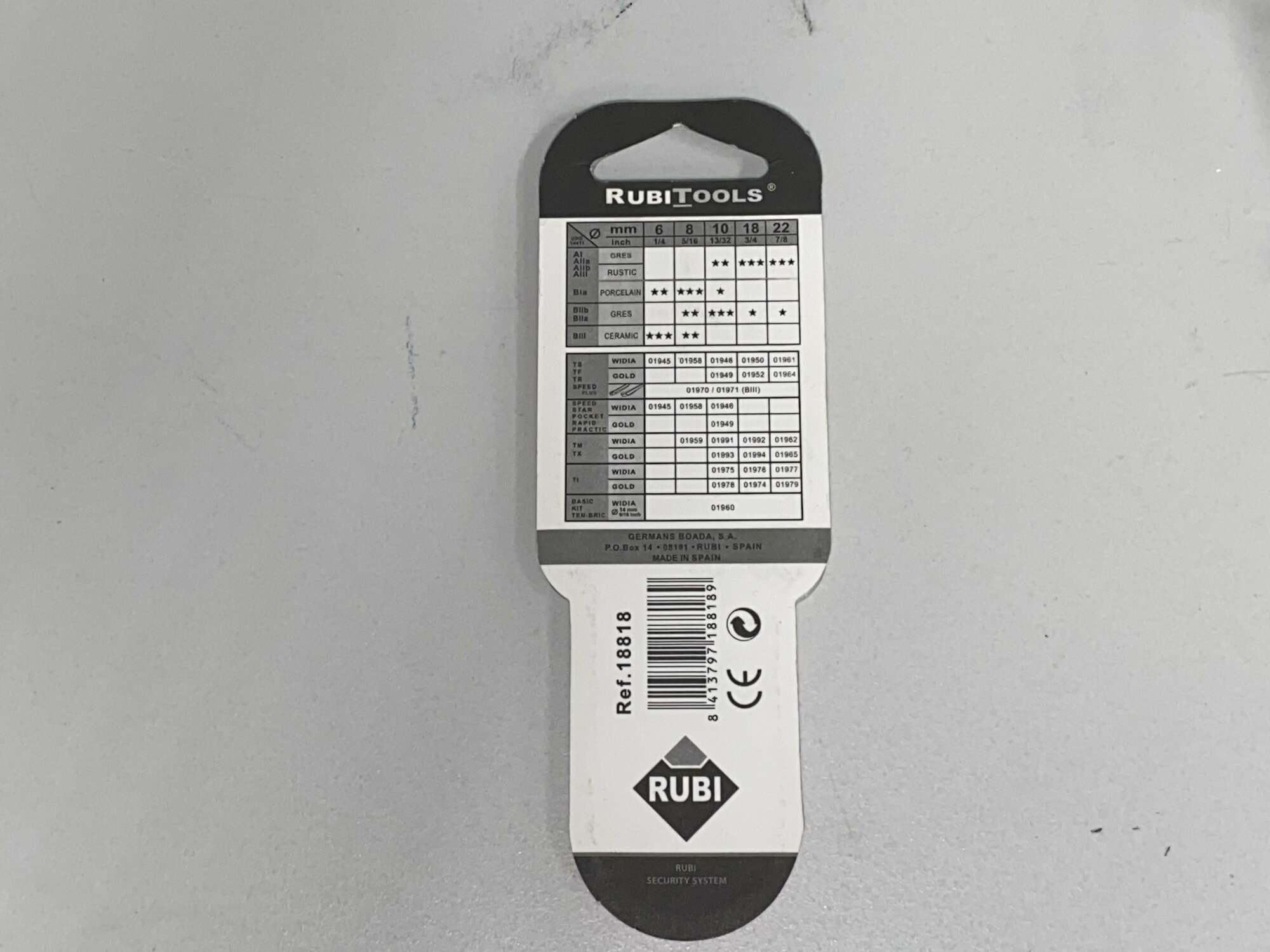 Ролик режущий для плиткореза Rubi 6мм — фото 1