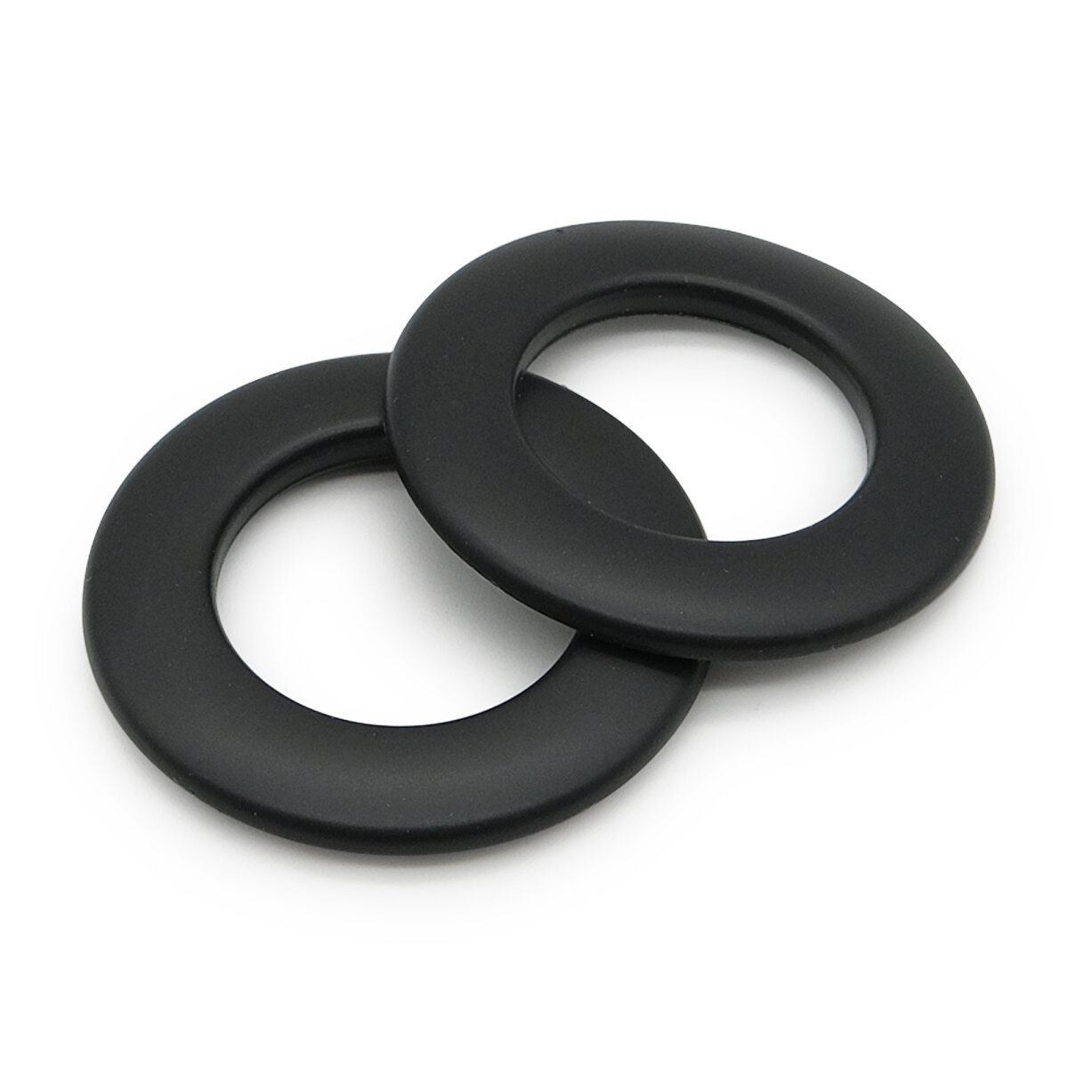 фото Люверс d 25, цвет № 70 матовый черный, 10 шт