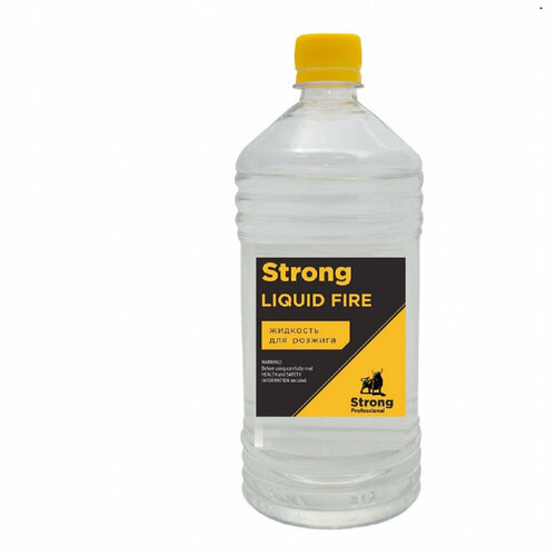Жидкость для розжига нефтехимик STRONG LIQUID FIRE, 1л, STRLF1000