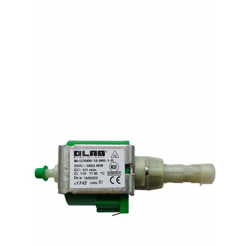 помпа вибрационная invensys asp cp4 sp 230в 65w jura Вибрационная помпа OLAB 22000-15-065-1R 48Вт 50Гц 230В