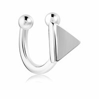 Кафф - обманка - это тренд 2021, когда можно быть модным без проколов. Серьга с декоративной  ...