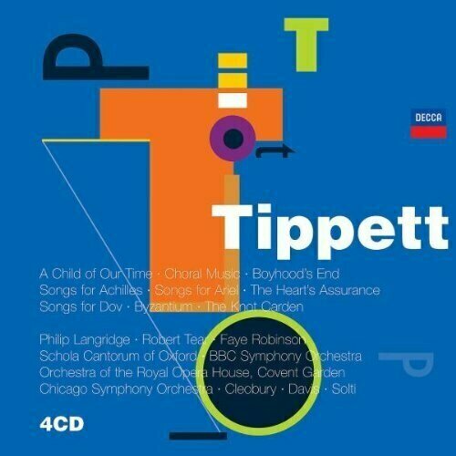 AUDIO CD Tippett: Vocal Music tippett vocal music