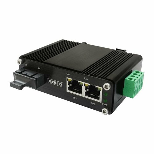 Ethernet-FX-MM Преобразователь Ethernet 10/100 Мбит/с в оптику (многомод 2 волокна до 2км)