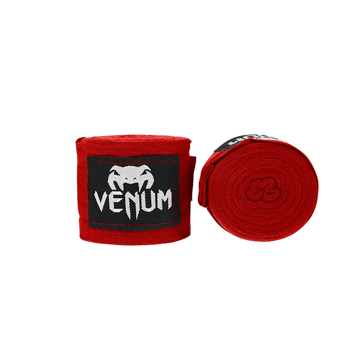 Бинты боксерские Venum Kontact 2,5m Red (One Size)