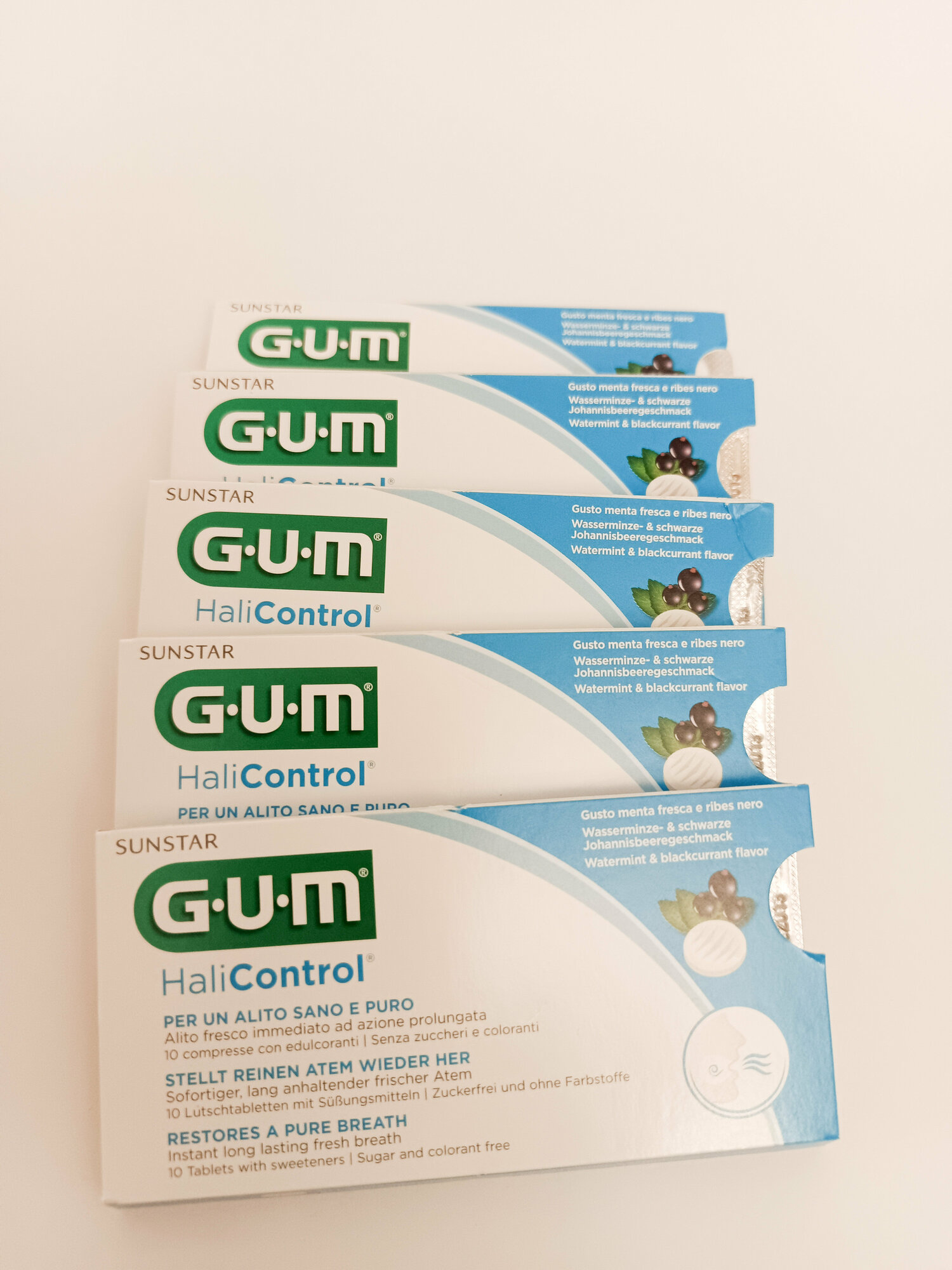Таблетки для свежести дыхания GUM Halicontrol