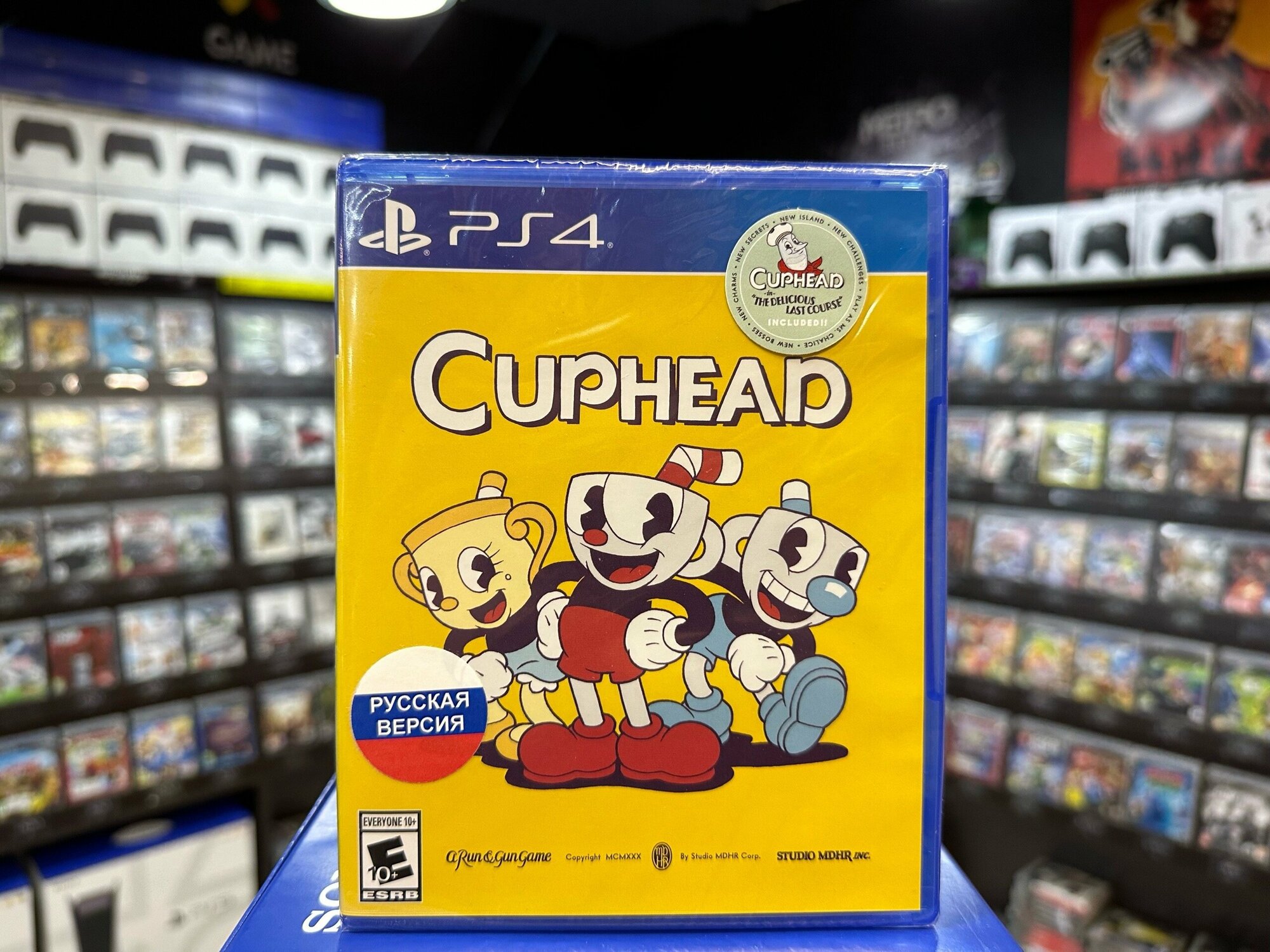 Игра Cuphead + DLC PS4