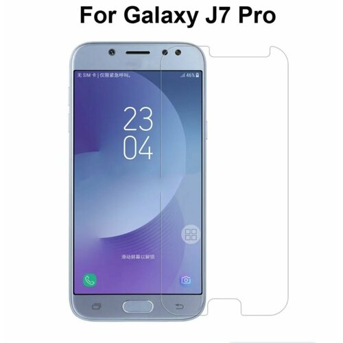 Защитное стекло на Samsung Galaxy J7 2017, j730 2D, самсунг галакси ж7 ж730 прозрачное samsung galaxy a5 2017 a520 защитное стекло 2d прозрачное бронестекло самсунг галакси а5 а520