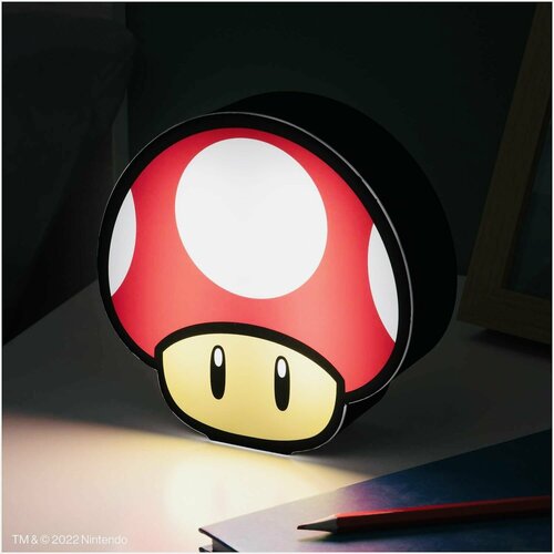 super mario bros desktop decoration anime game figure cloud mario mushroom ru mario cake decoration doll birthday gift with base SUPER MARIO Супер Гриб светится Марио