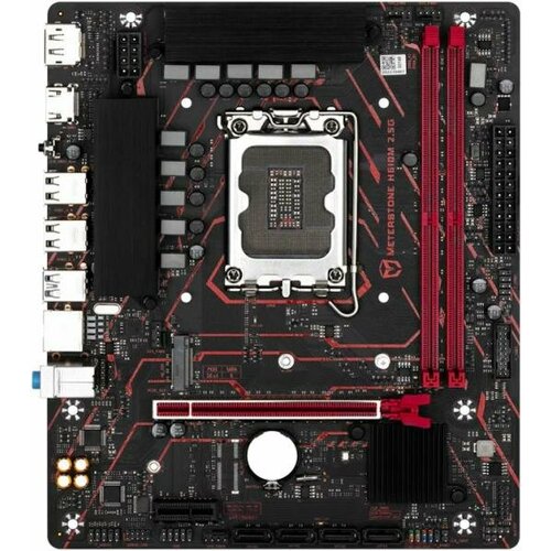 Материнская плата MB Maxsun LGA1700 1PCIEx16 1PCIEx1 1M2 3SATA3 HDMIDP mATX 2DDR4 983800₽