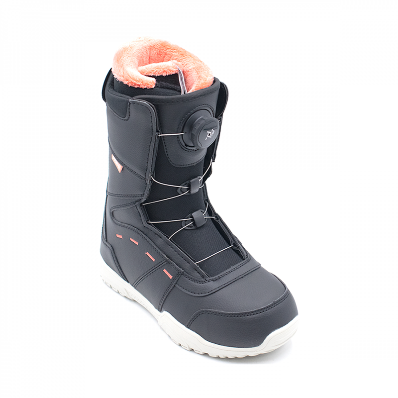 Ботинки сноубордические PRIME - COOL-C1 TGF Black-Red Women (быстрая шнуровка) (Размер 36RU/24 см Цв