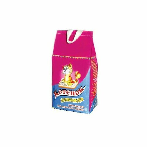 Котенок с лавандой впитывающий ароматизированный наполнитель 35 л 572₽