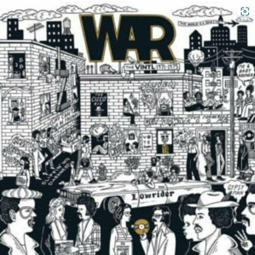 Виниловая пластинка War - The Vinyl: 1971-1975 (50th Anniversary Box Set) (Limited Edition) (Colored Vinyl) (5 LP) rhino war deliver the word lp