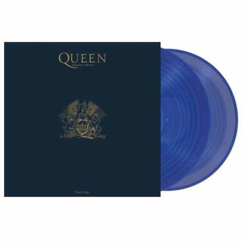 Виниловая пластинка Queen - Greatest Hits II (limited vlear blue) queen greatest hits ii limited clear blue vinyl