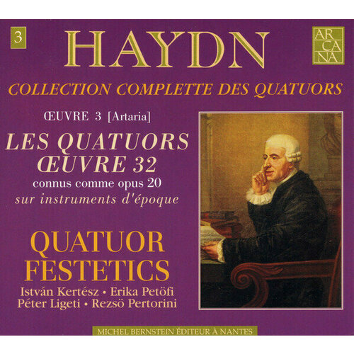 haydn joseph quatuors op 64 AUDIO CD Haydn: Quatuors à