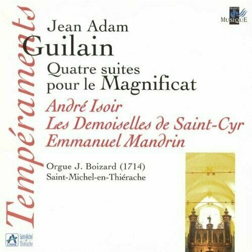 AUDIO CD Guilain: Quatre suites pour le Magnificat (1706) - André