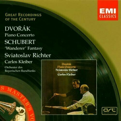 audio cd schumann klavierkonzert richter rowicki 1 cd AUDIO CD DVORAK / SCHUBERT, KLAVIERKONZERT / WANDERER-FANTAS - Richter, Svat./ Kleiber, Carlos. 1 CD