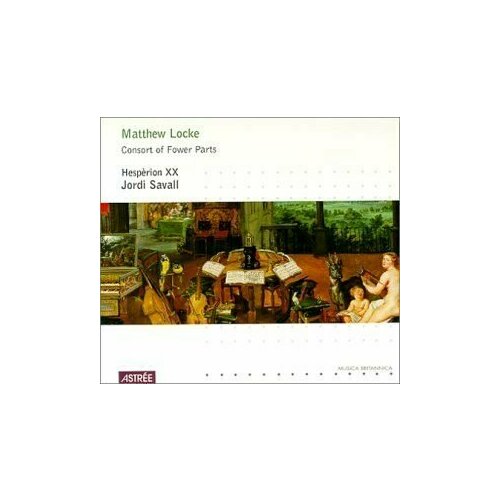 AUDIO CD Locke & Hesperion XX & Jordi Savall: Locke: Consort of Fower Parts. 1 CD