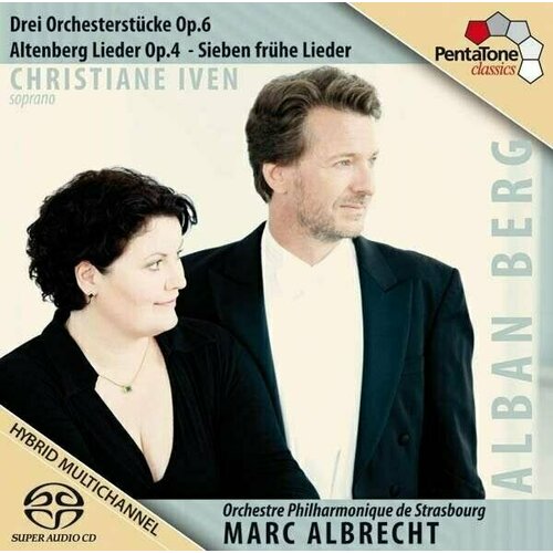 AUDIO CD BERG-STRAUSS - Lieder. / Christiane Iven audio cd strauss r 20 lieder norman parsons