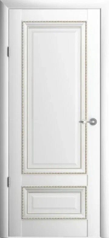 Межкомнатная дверь (дверное полотно) Albero Версаль-1 покрытие Vinyl / ПГ, Белый 70х200