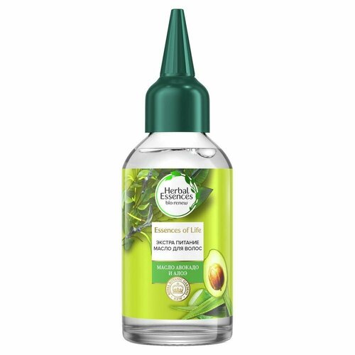 Herbal Essences Масло для волос Алоэ и Авокадо 100мл,2шт