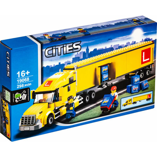 конструктор lego island xtreme stunts 6739 truck Конструктор Грузовик трейлер из 298 деталей