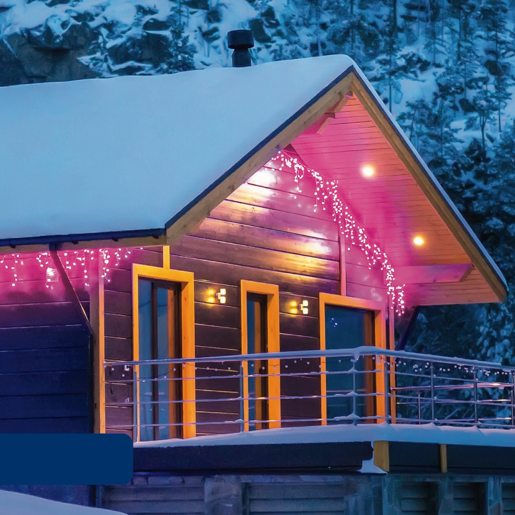 Электрогирлянда Uniel Бахрома 12 м 195 ламп цвет розовый 1 режим работы