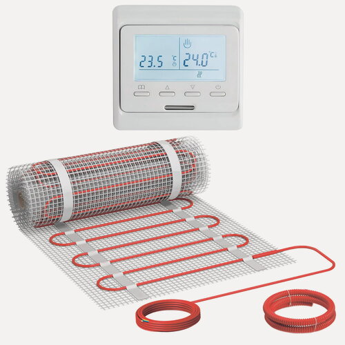 Изображение товара Теплый пол Vimarr L 540L150KM1.0-M1-11 1 м2 150 Вт с белым программируемым терморегулятором