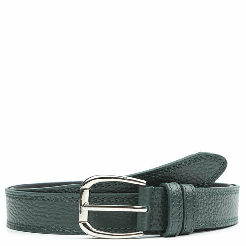 фото Ремень fabretti, размер 120, зеленый