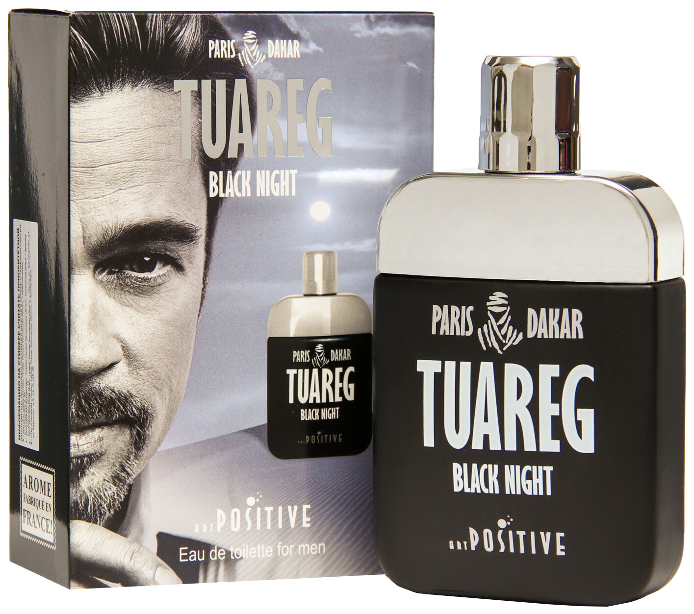 Art Positive туалетная вода Tuareg Black Night, 100 мл, 100 г