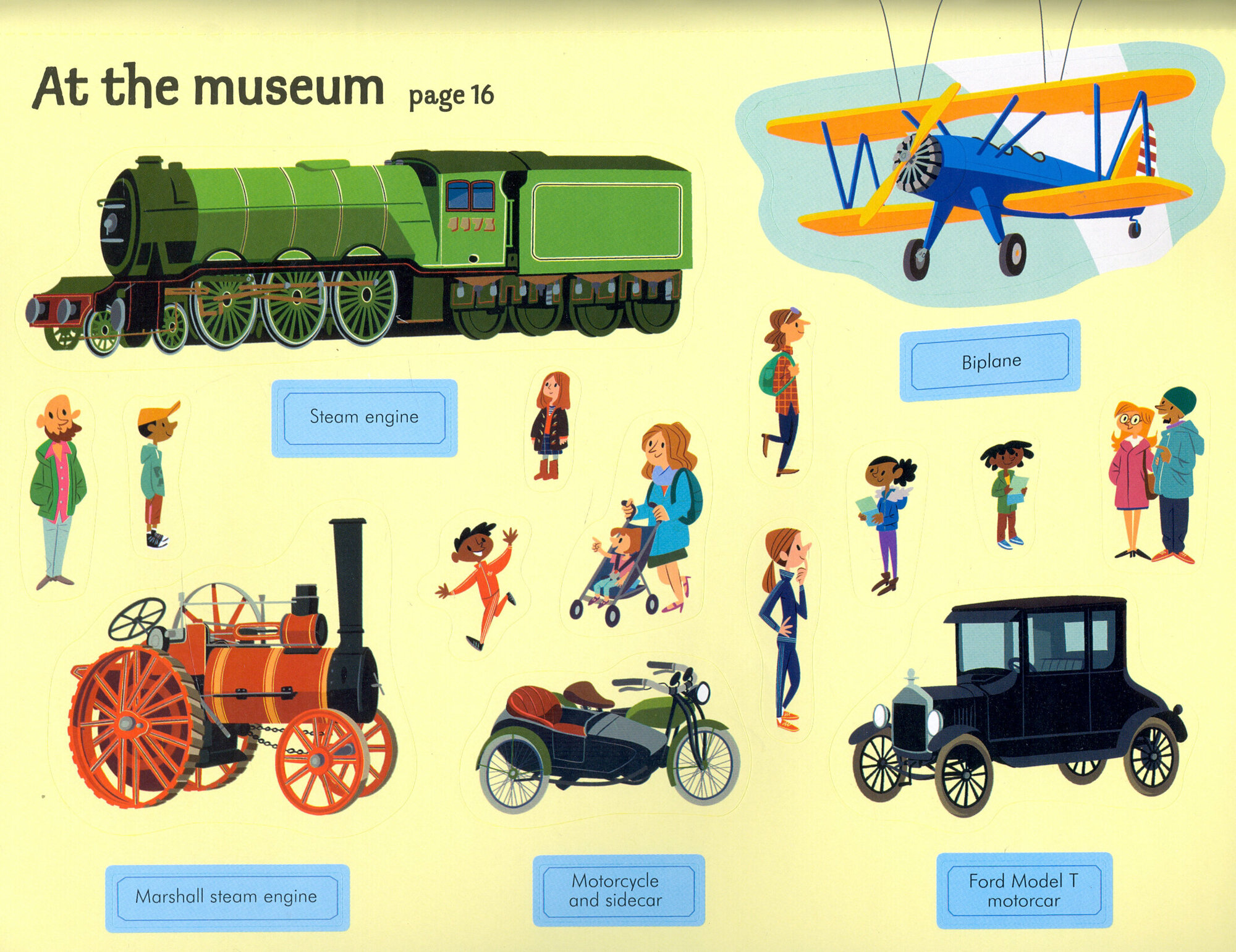 First Sticker Book. Travel (Watson Hannah) - фото №8