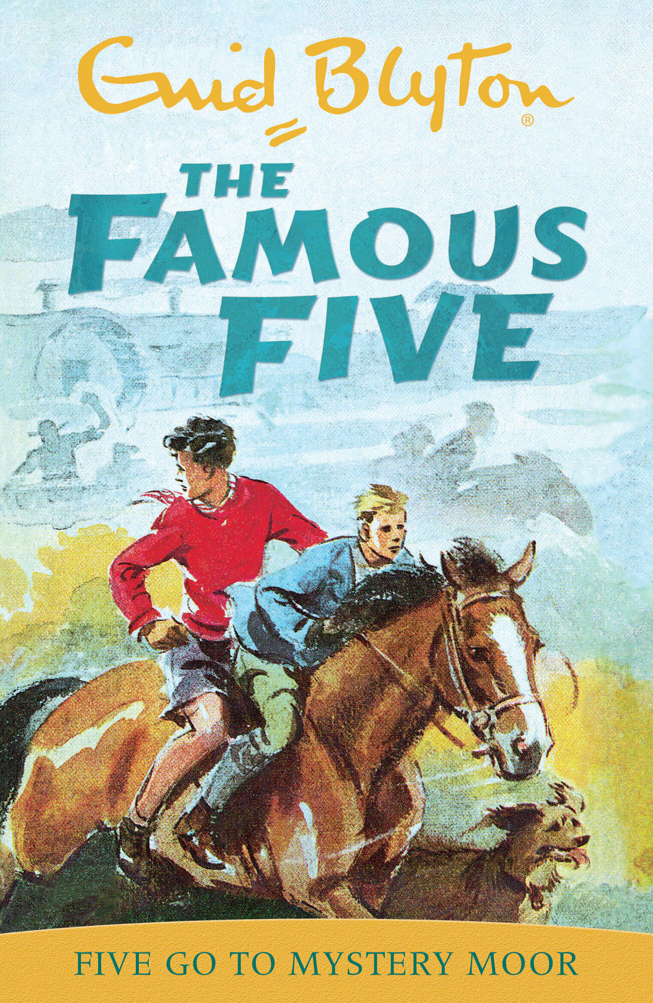 Five Go To Mystery Moor / Blyton Enid / Книга на Английском / Тайна фальшивых банкнот / Блайтон Энид Мэри - фото №1
