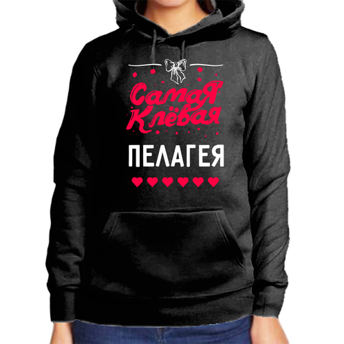 фото Худи, размер m, черный нет бренда