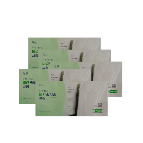 Sample Крем увлажняющий против обезвоженности кожи Dr.G GreenMide Moisture Relief Cream 2ml*15 (комплект из 5 пробников=30мл)