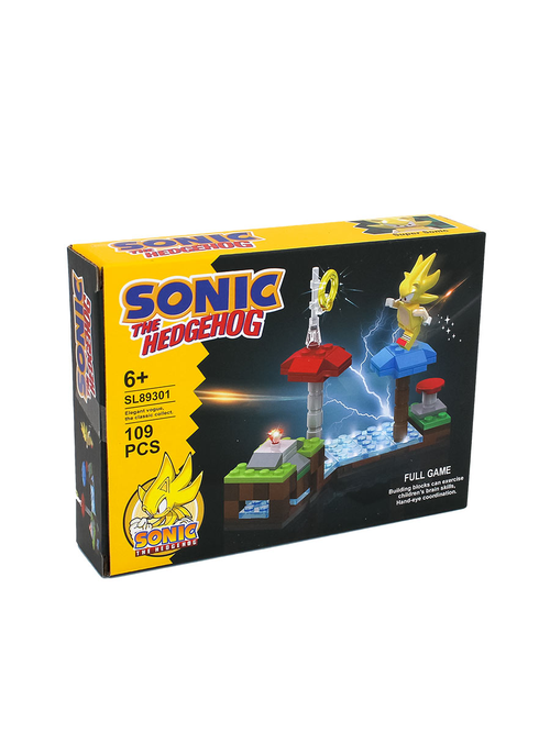 Конструктор детский Sonic The Hedgehog: Супер Соник, 109 деталей TM12867