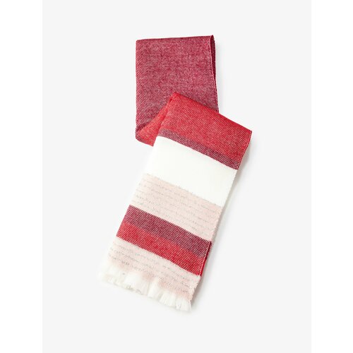 фото Шарф koton, универсальный, красный