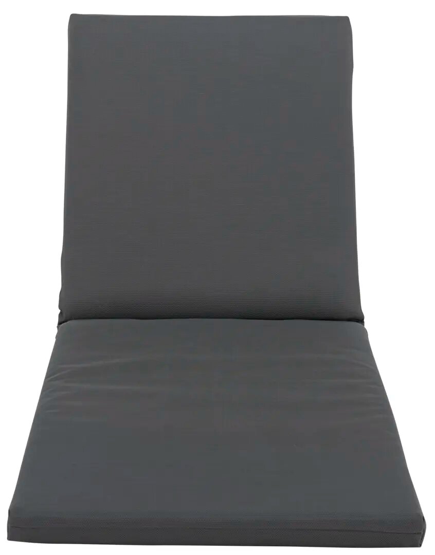 Подушка для шезлонга Naterial Tech 180x63x6 см серый антрацит - фотография № 2
