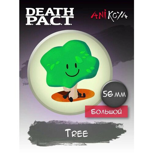фото Значки на рюкзак death p.a.c.t tree anikoya