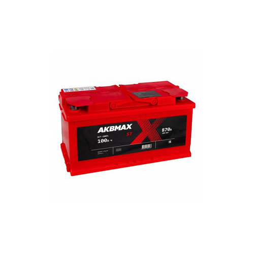 Аккумулятор AKBMAX ST 100 Ач 870А обратная полярность